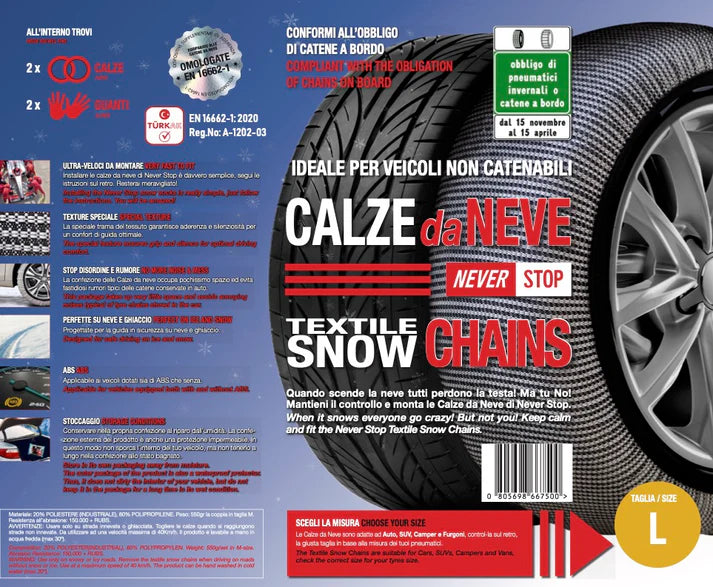 Calze da neve Never Stop L