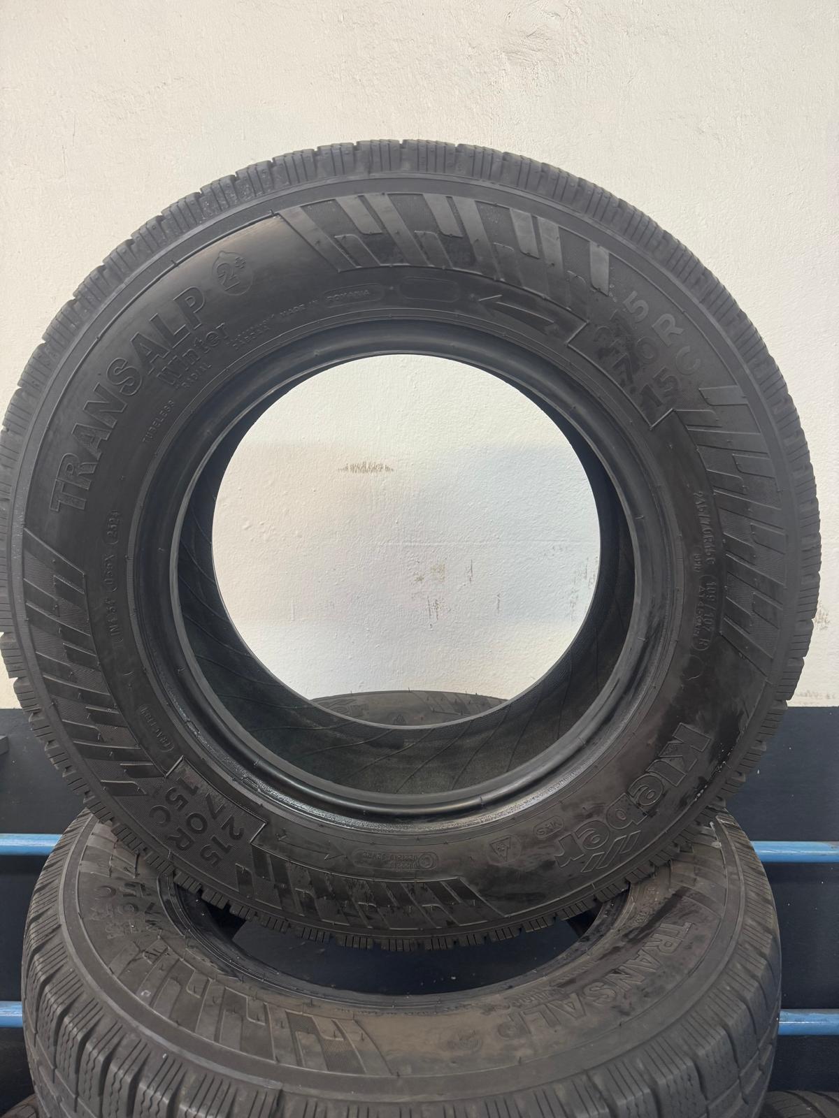 2 Pneumatici KLEBER 215/70 R15C 109-107R Transalp 2+ Winter