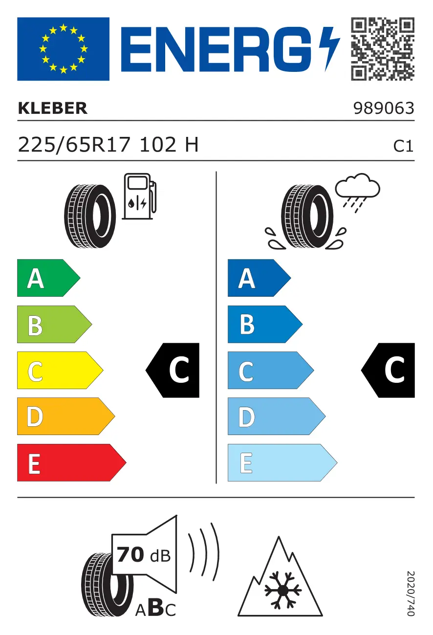 4 pneumatici KLEBER Dynaxer SUV 225/65 R17